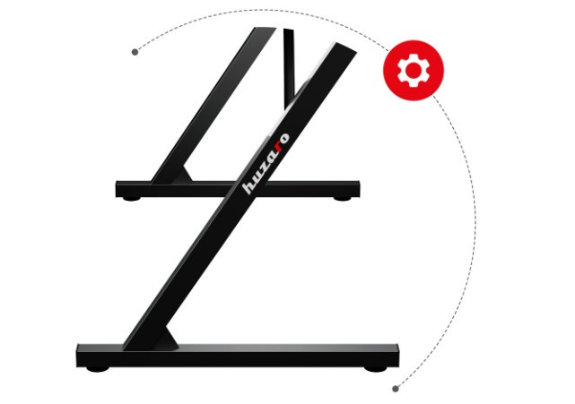 Biurko gamingowe Huzaro Hero 1.8 Black - zdjęcie 6