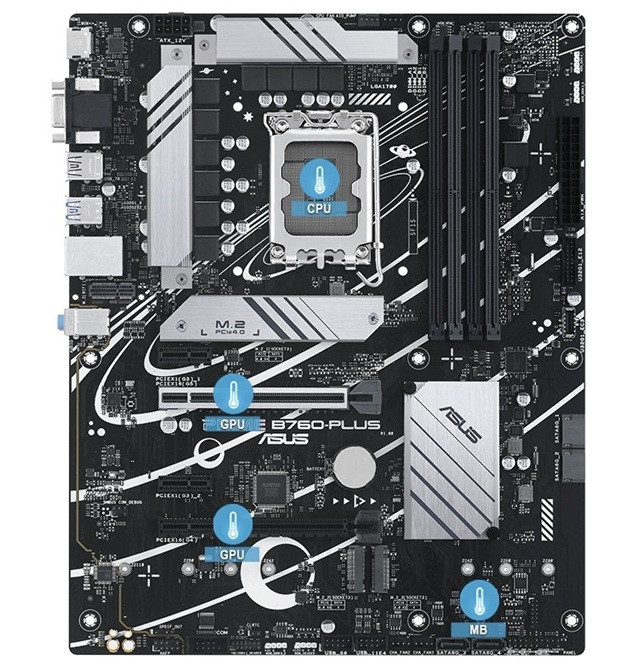 Płyta główna ASUS PRIME B760-PLUS - zdjęcie 9