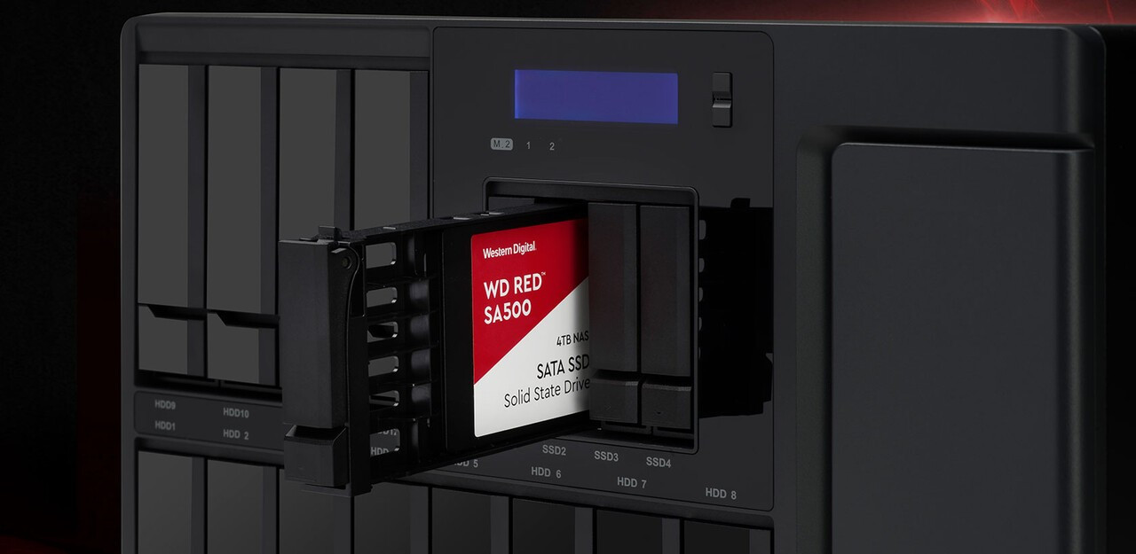 Dysk SSD WD Red WDS100T1R0B (1 TB ; M.2; SATA III) - zdjęcie 4