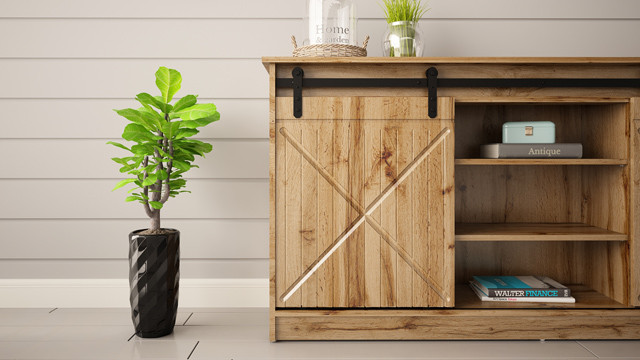 Komoda 160x80x35 GRANERO dąb wotan - zdjęcie 3