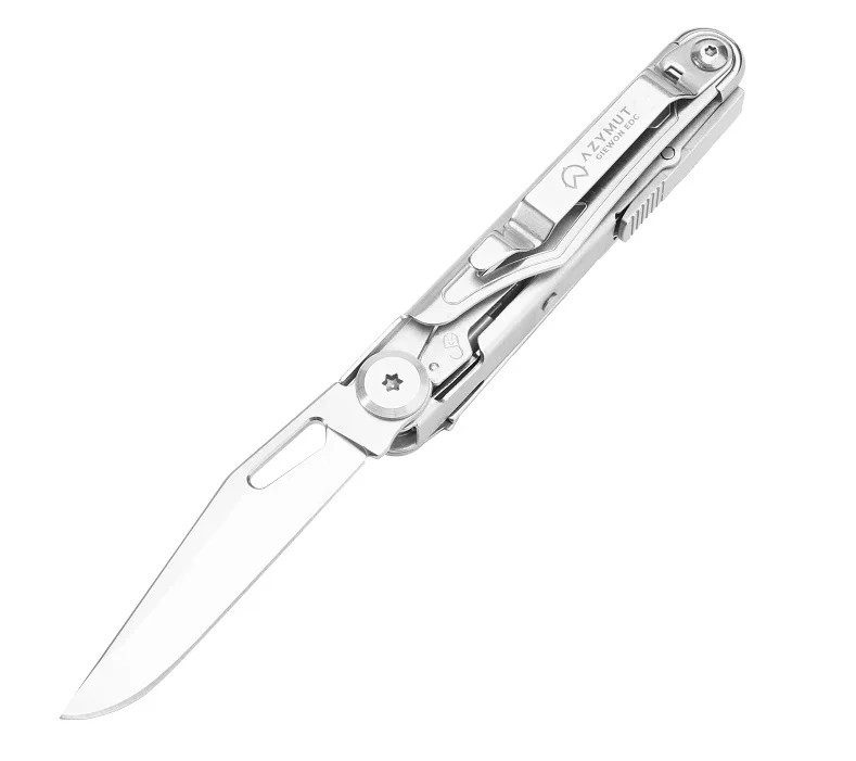 Multitool AZYMUT Giewon EDC - 8 narzędzi + kabura - zdjęcie 1