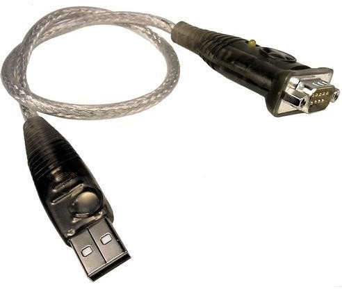 Aten kabel UC-232A męski-męski 0,35m Konwerter USB-RS232 D-Sub 9 srebrny - zdjęcie 1