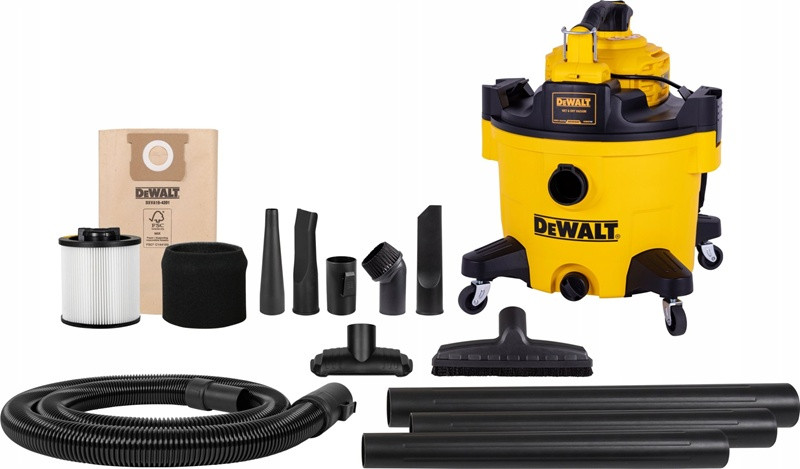 Odkurzacz przemysłowy 34L 1080W DXV234P DEWALT - zdjęcie 2