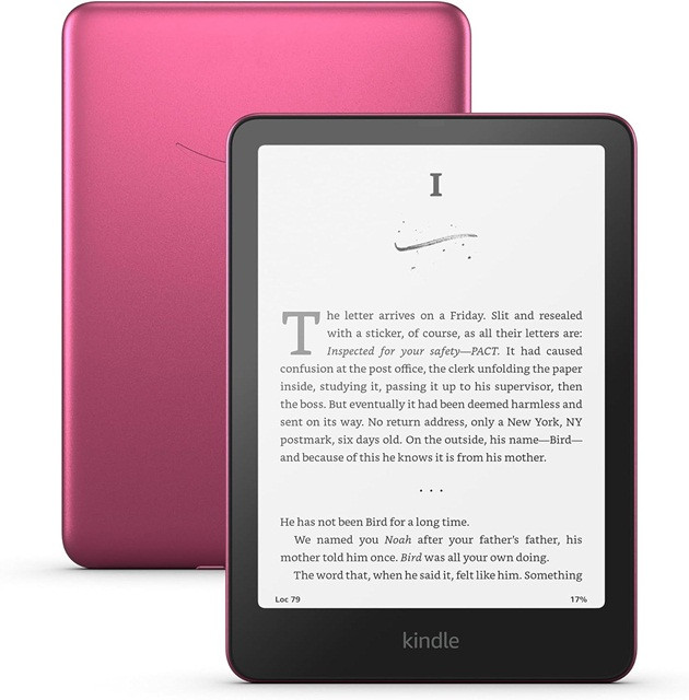 Czytnik Ebook Kindle Paperwhite (12 Generacja) 2024 7” glare-free 32GB Wi-Fi bezprzewodowe ładowanie ( bez reklam) Raspberry - zdjęcie 1