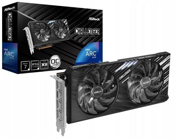 Karta graf. Asrock Intel ARC A770 CL SE 16GO - zdjęcie 1