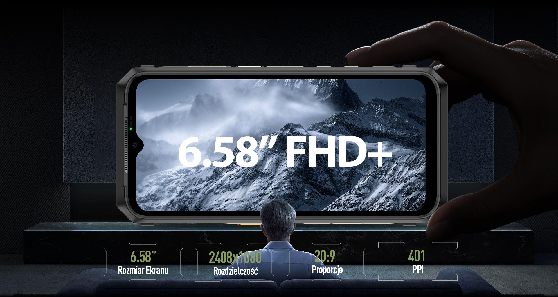 Smartfon Ulefone Power Armor 19 12GB/256GB Czarny - zdjęcie 9
