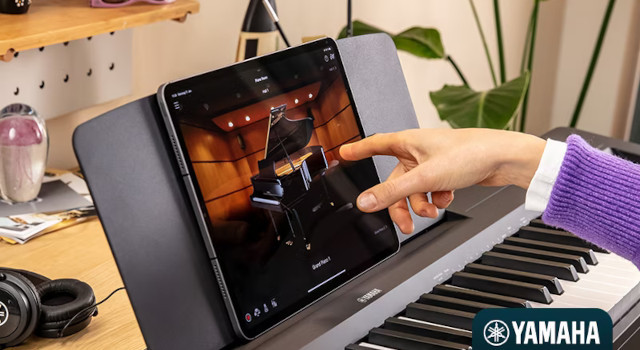 Yamaha P-143B - Kompaktowe pianino cyfrowe - zdjęcie 10