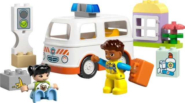 LEGO DUPLO TOWN 10447 Karetka z kierowcą - zdjęcie 2