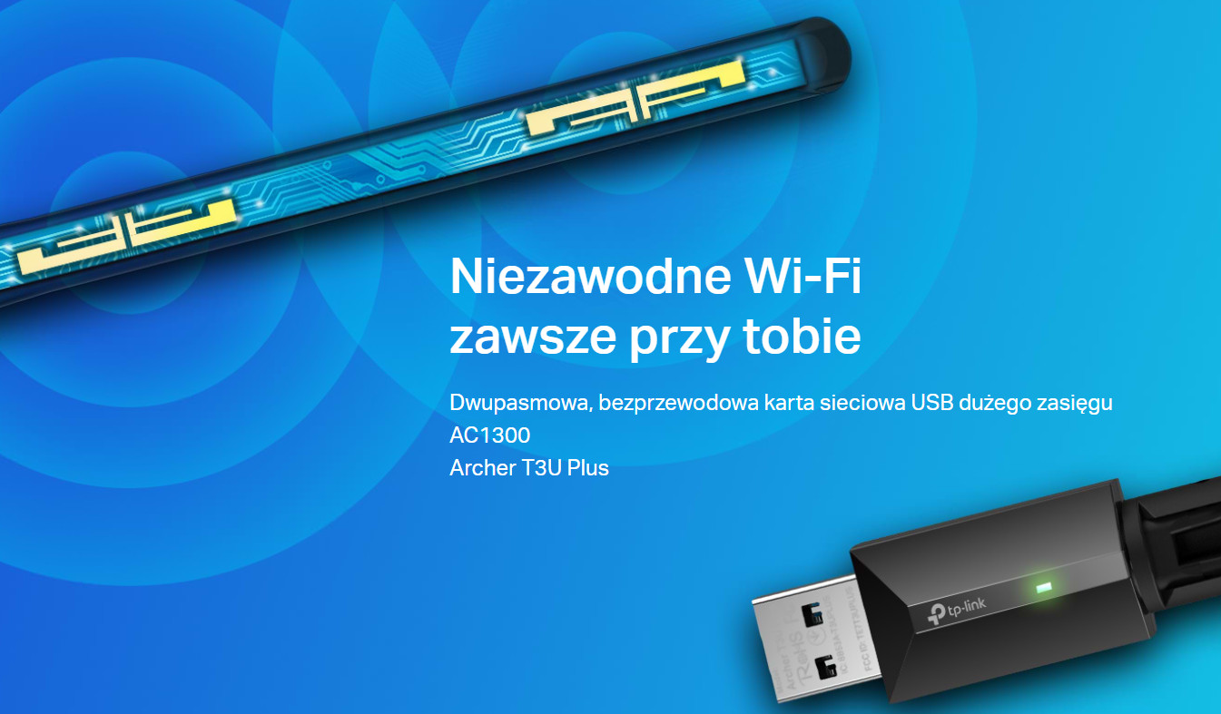 Karta sieciowa TP-LINK Archer TX20U Plus - zdjęcie 1