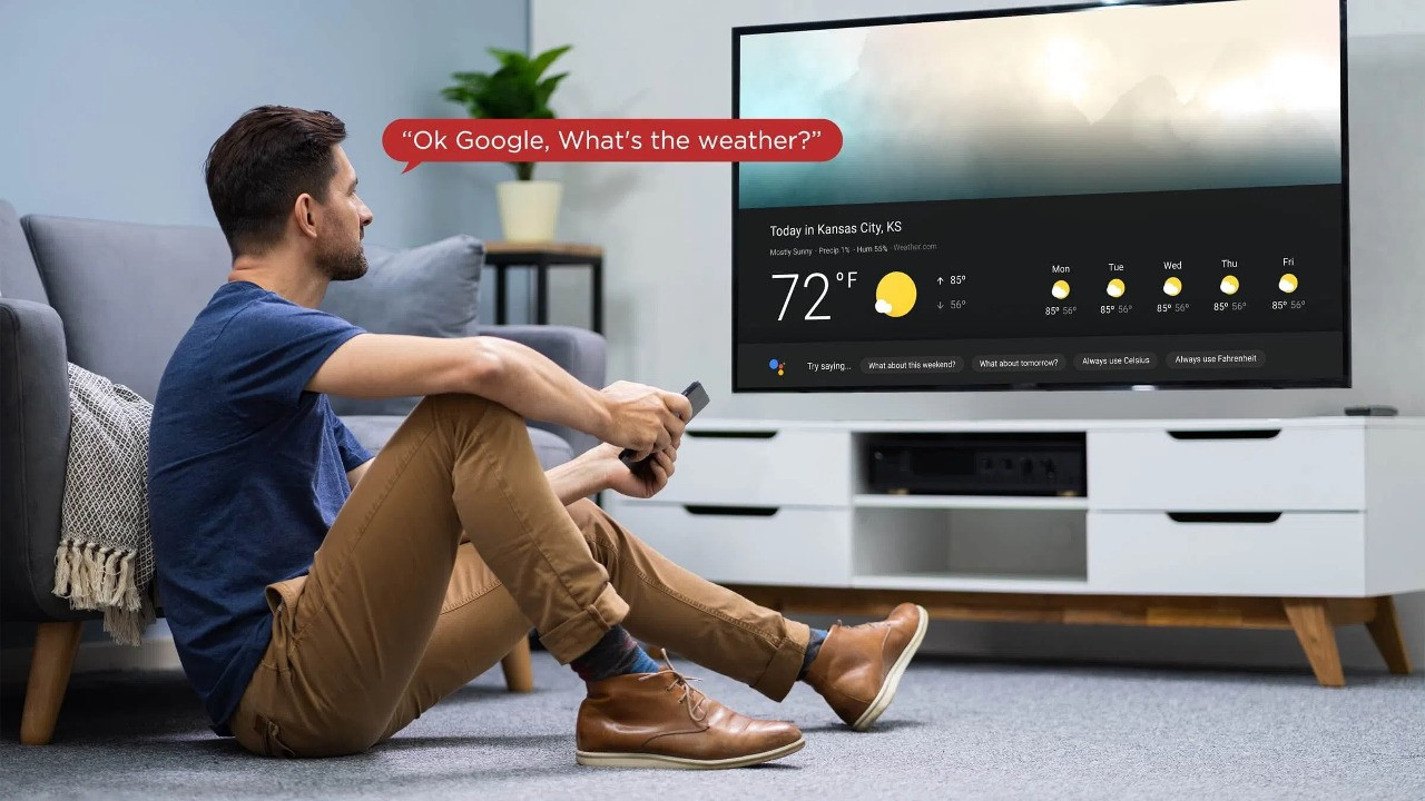 Telewizor TCL 40S5400 LED 40'' Full HD Android Dolby Digital DVB-T2 Srebrny - zdjęcie 8
