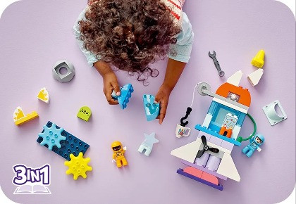 LEGO DUPLO 10422 Przygoda w promie kosmicznym 3 w 1 - zdjęcie 7