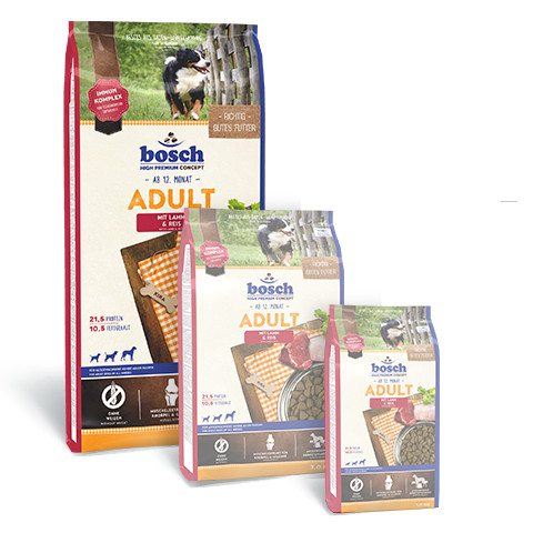 BOSCH Adult Lamb & Rice - sucha karma dla psa - 15kg - zdjęcie 1
