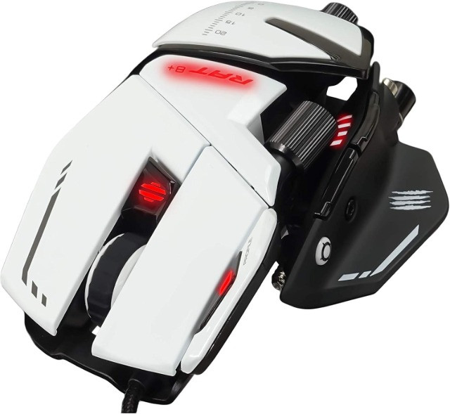 Mysz Mad Catz R.A.T. 8+ WHITE - zdjęcie 2