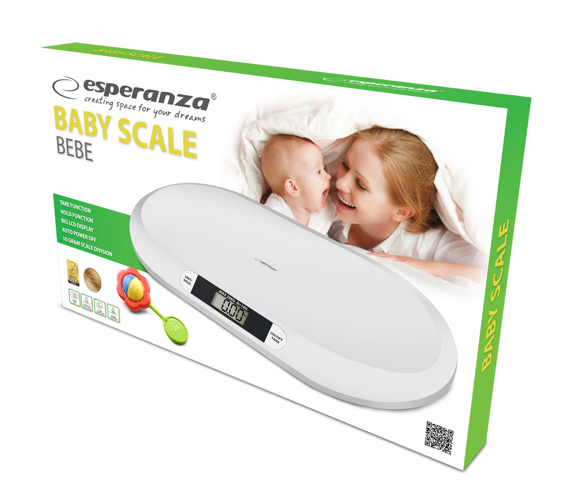 ESPERANZA WAGA DZIECIĘCA DLA NIEMOWLĄT BEBE - zdjęcie 2