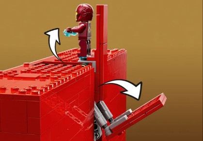 LEGO MARVEL SUPER HEROES 76313 Logo MARVEL z minifigurkami - zdjęcie 5