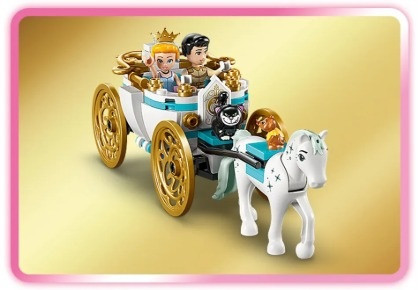 LEGO DISNEY PRINCESS 43275 Zamek Kopciuszka i kareta - zdjęcie 8