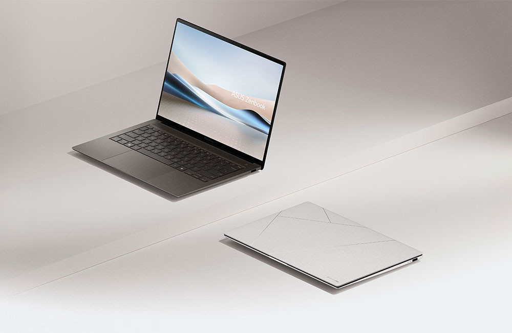 ASUS Zenbook S 14 OLED UX5406SA-PV032W Ultra 5 226V 14.0" 3K OLED 120Hz 400nits Glossy 16GB LPDDR5X SSD1TB Intel Arc WLAN+BT Cam1080 Graphic 72WHrs Win11 Scandinavian White - zdjęcie 1