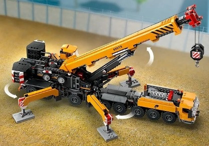 LEGO City 60409 Żółty ruchomy żuraw - zdjęcie 4