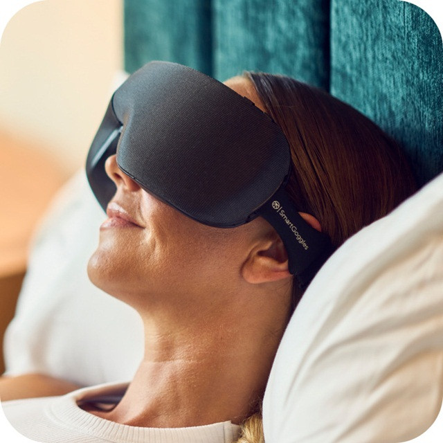 Gogle relaksacyjne Therabody SmartGoggles 2.0 czarne - zdjęcie 6