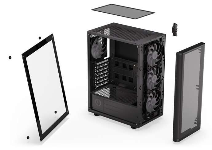 Obudowa ENDORFY Ventum 200 ARGB (EY2A014) - zdjęcie 2