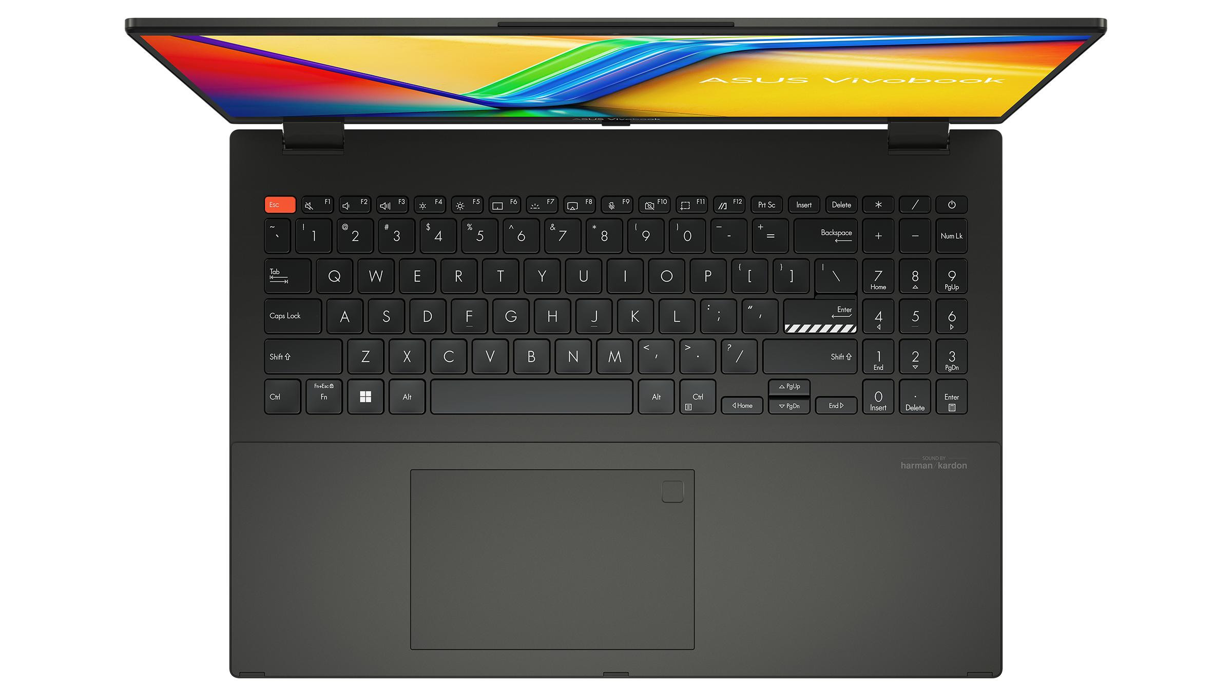 ASUS Vivobook S 16 Flip i5-1335U 16"WUXGA Touch 16GB SSD512 BT BLKB FPR x360 Win11 Midnight Black (REPACK) 2Y - zdjęcie 3