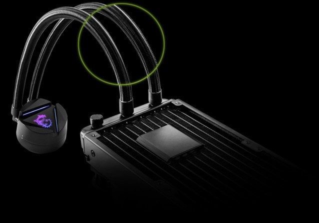 Chłodzenie wodne MSI MAG CORELIQUID 360R V2 ARGB (306-7ZW1C41-813) - zdjęcie 8