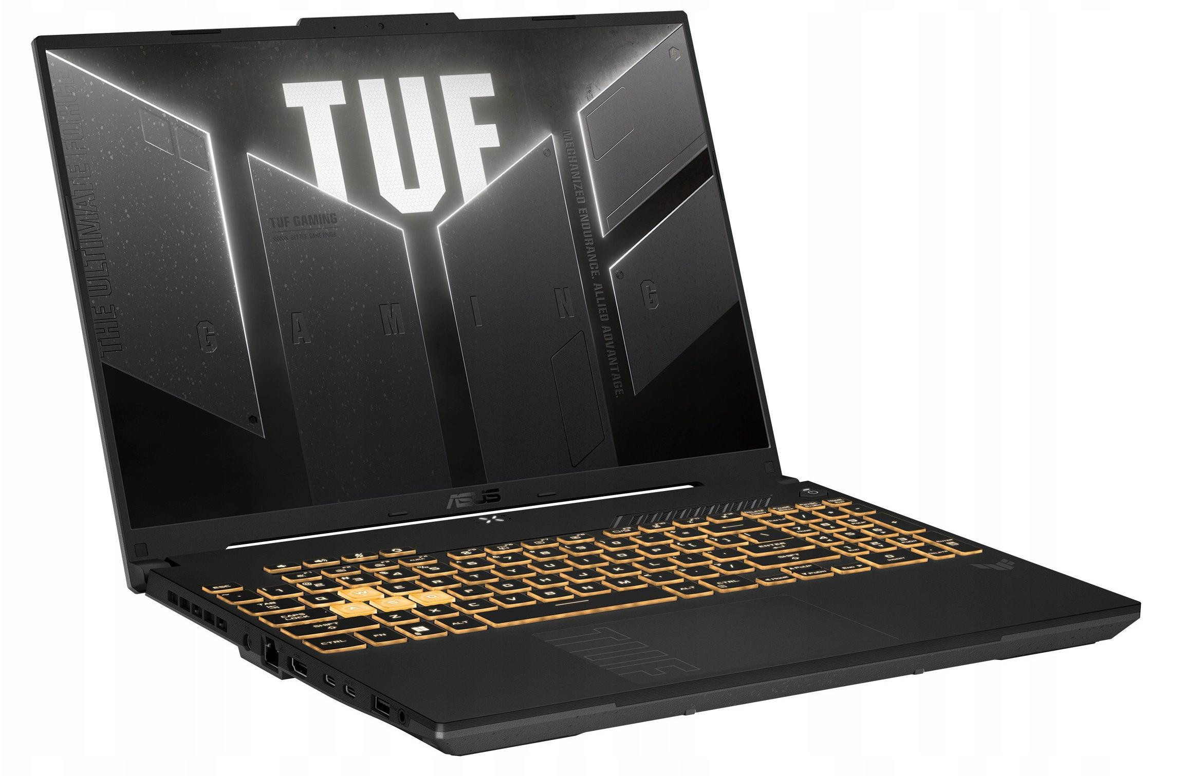 ASUS TUF Gaming F16 FX607VU-I5085 Core 5 210H 16.0"FHD+ 144Hz Value IPS-level 300nits AG 8GB DDR5 SSD512 GeForce RTX 4050_6GB WLAN+BT LAN Cam720p 56WHrs NoOS Mecha Gray - zdjęcie 3