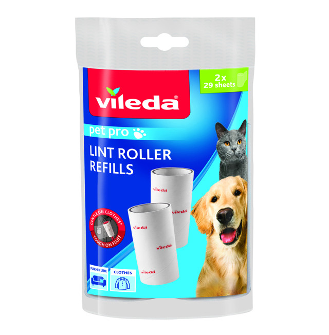 VILEDA Pet Pro Rolka do usuwania sierści, włosów i drobinek brudu - zdjęcie 4