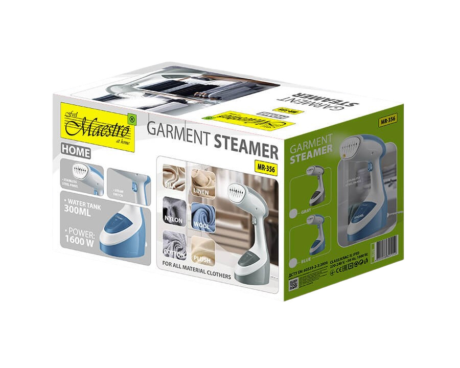 Parownica do ubrań 1600W Maestro MR-356-GREY - zdjęcie 4