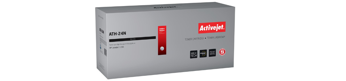 Activejet ATH-24N Toner do drukarki HP, Zamiennik HP 24A Q2624A; Supreme; 3000 stron; czarny. - zdjęcie 6