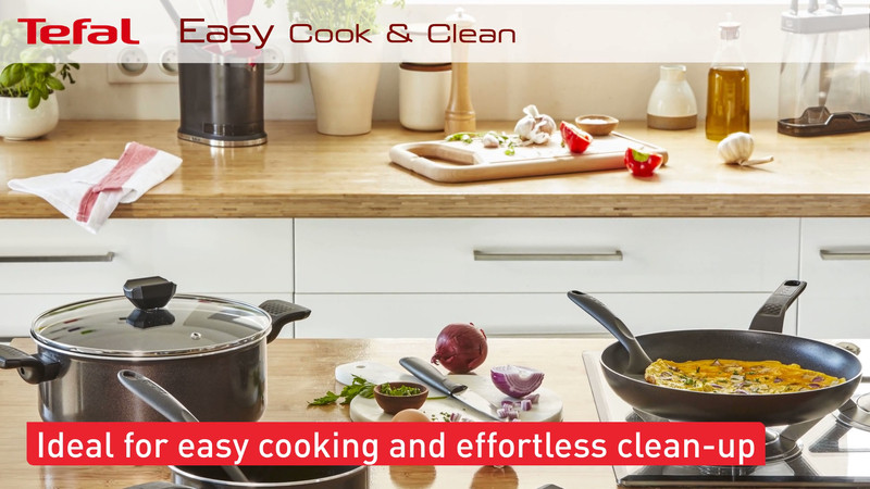 Patelnia TEFAL Simply Clean 30 cm B56707 - zdjęcie 1