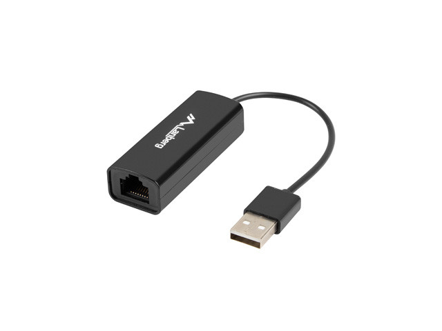 LANBERG KARTA SIECIOWA USB 2.0 1XRJ45 100MB - zdjęcie 1