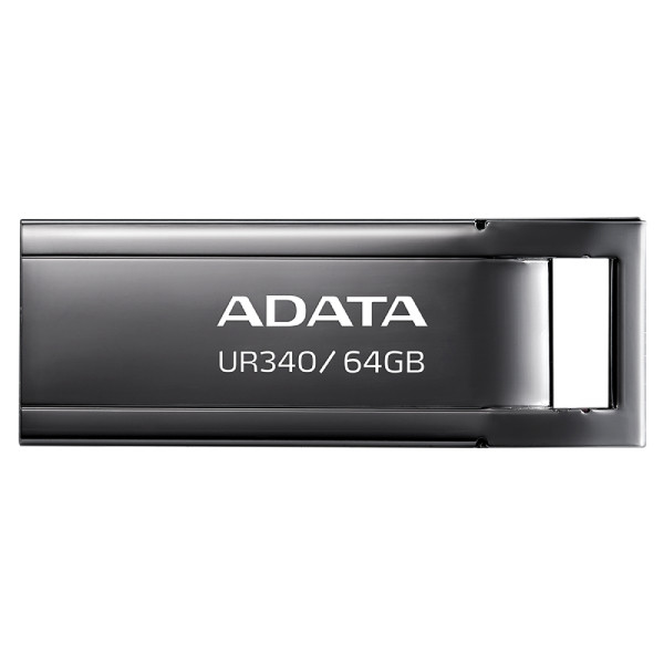 ADATA FLASHDRIVE UR340 64GB USB 3.2 BLACK - zdjęcie 1