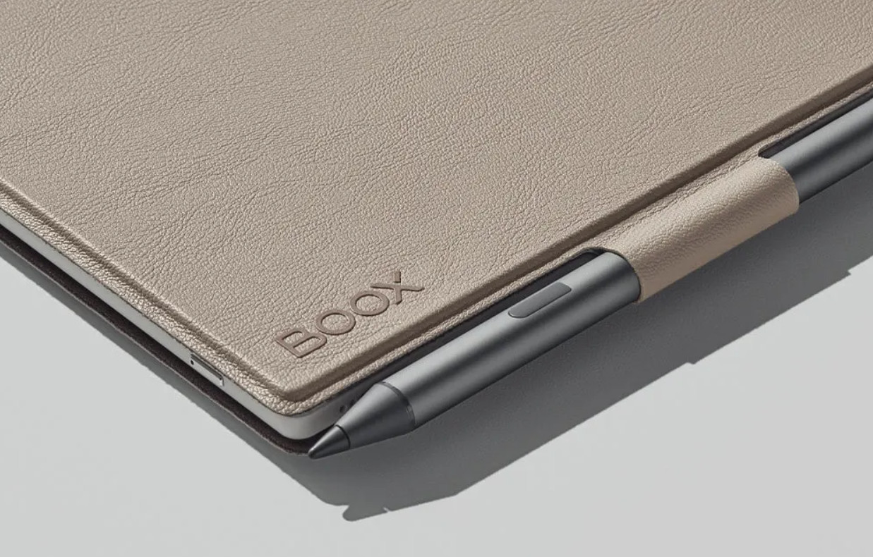 Etui magnetyczne Onyx Boox Go Color 7 / Boox Go 7 / Boox Go Color 7 (Gen II) / Boox Page z uchwytem na rysik Beżowe - zdjęcie 2