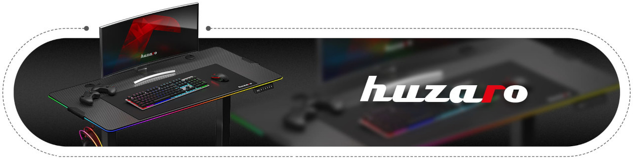 Biurko elektryczne Huzaro Hero 8.2 RGB - zdjęcie 1