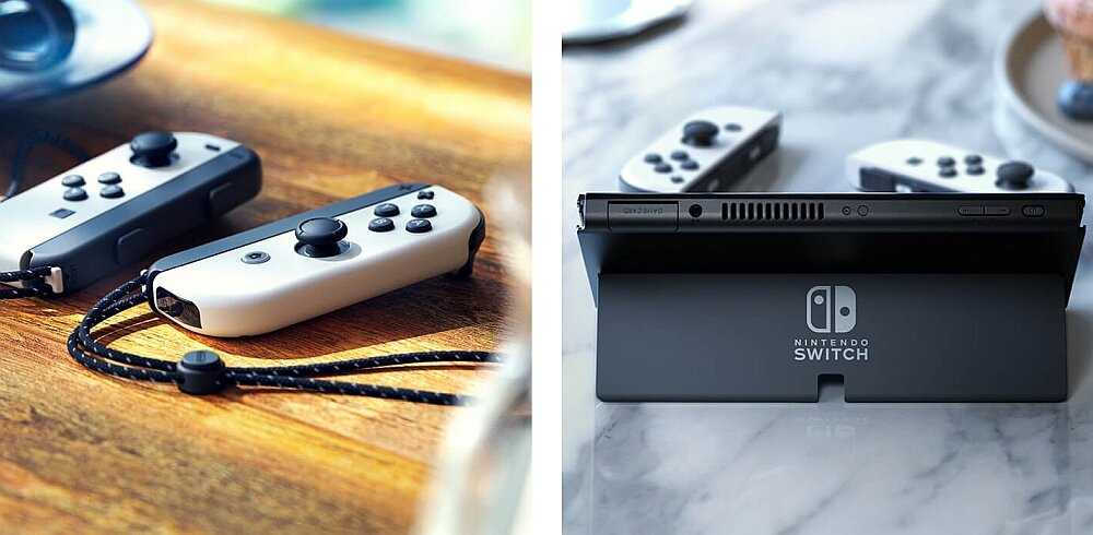NINTENDO Switch OLED White - zdjęcie 4