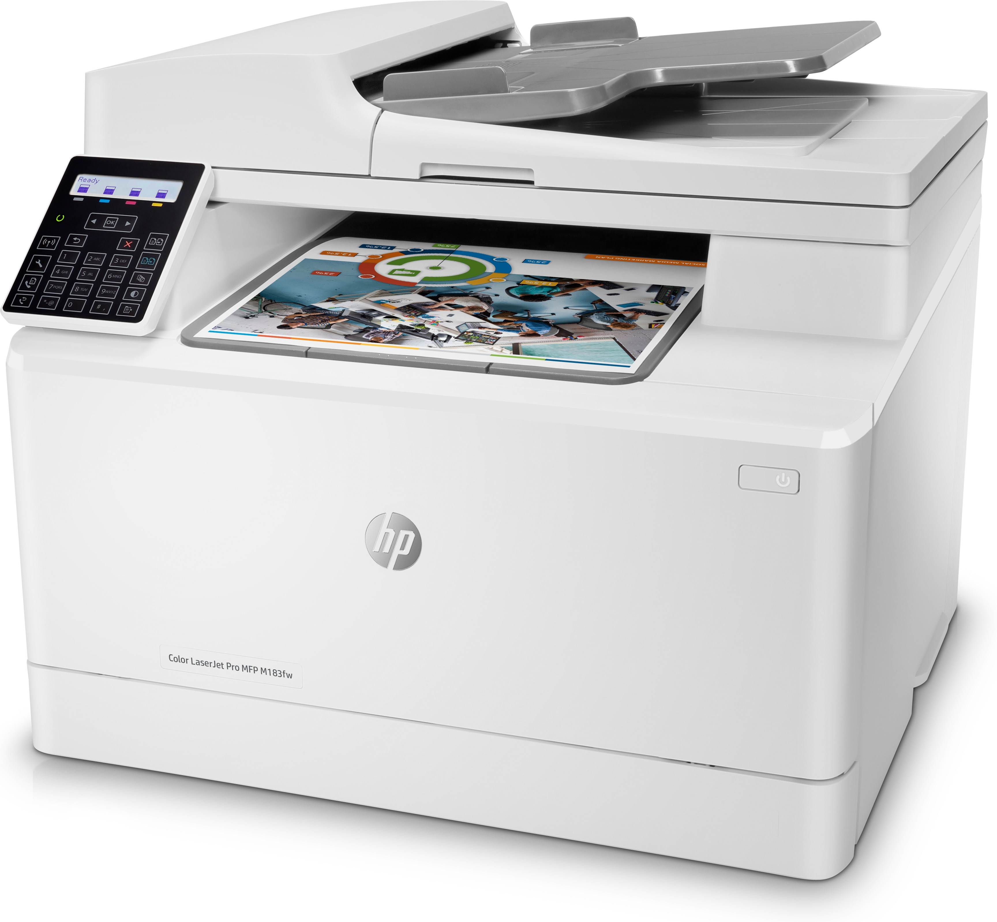 Urządzenie wielofunkcyjne HP Color LaserJet Pro MFP M183fw - zdjęcie 2