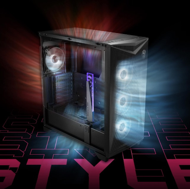 Obudowa MSI MPG GUNGNIR 300R AIRFLOW (306-7G21R21-W57) - zdjęcie 2