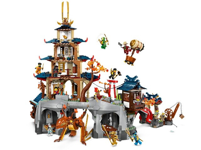 LEGO 71814 Ninjago Turniejowe miasto ze świątynią - zdjęcie 2
