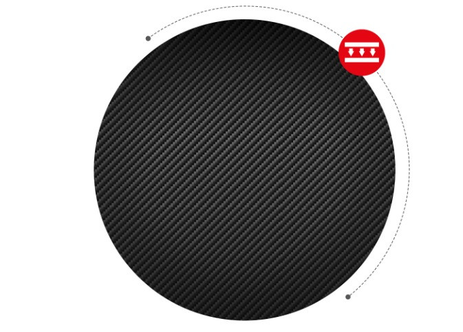 Biurko gamingowe Huzaro Hero 6.0 Red - zdjęcie 4