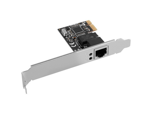 LANBERG KARTA SIECIOWA PCI-E 1X RJ45 1GB RTL8111C - zdjęcie 1