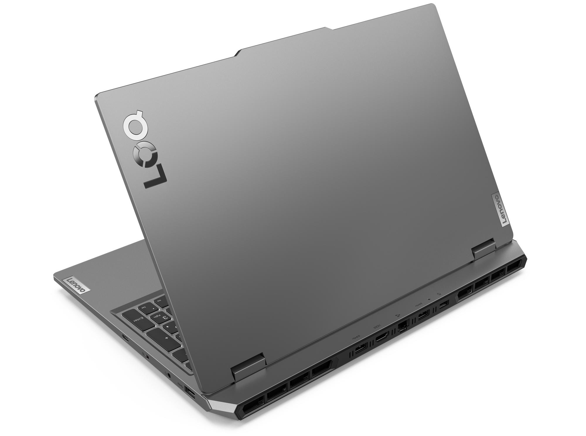 Lenovo LOQ 15ARP9 Ryzen 5 7235HS 15.6" FHD IPS 300nits AG 144Hz 16GB DDR5 4800 SSD512 GeForce RTX 3050 6GB Win11 Luna Grey - zdjęcie 5