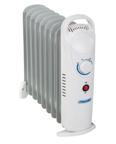 Grzejnik olejowy MESKO MS 7805 (1000W Biały) - zdjęcie 1
