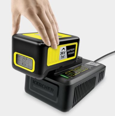Szybka ładowarka + akumulator KARCHER 36V 2,5Ah - zdjęcie 4