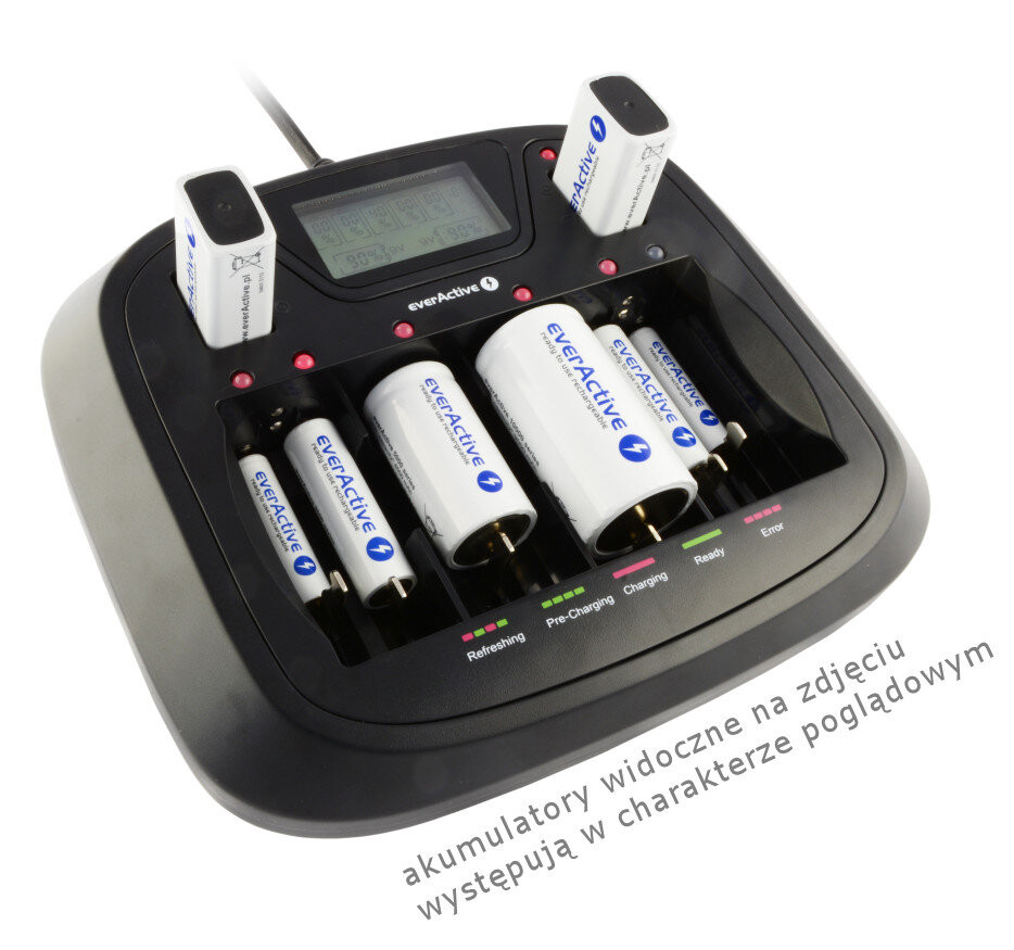 EVERACTIVE ŁADOWARKA PROCESOROWA NC900U - zdjęcie 4