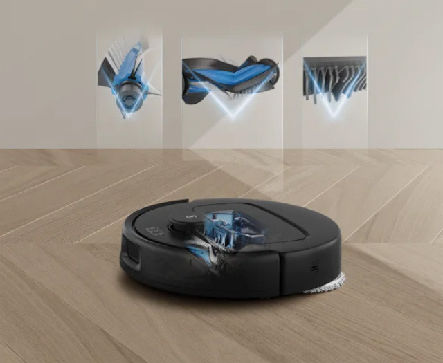 Robot sprzątający Ecovacs Deebot N30 Pro Omni czarny - zdjęcie 7