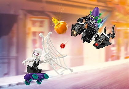 LEGO Super Heroes 76279 Wyścigówka Spider-Mana i Zielony Goblin - zdjęcie 4