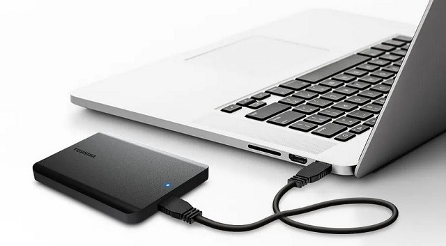 Dysk zewnętrzny HDD TOSHIBA Canvio Basics 2022 (2TB; 2.5"; HDTB520EK3AA) - zdjęcie 4