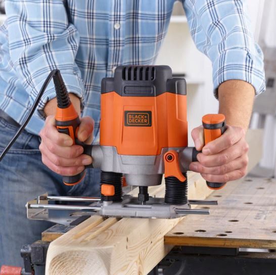 Frezarka górnowrzecionowa 1200WBLACK+DECKER KW1200E - zdjęcie 1