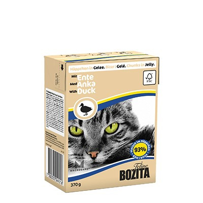 BOZITA kaczka w galaretce - mokra karma dla kota - 370g - zdjęcie 1